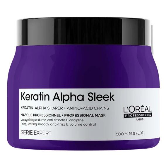 L'Oreal Professionnel Expert Lipidium Serie Expert Keratin Alpha Sleek Hair Mask  Маска для гладкости и борьбы с пушистостью