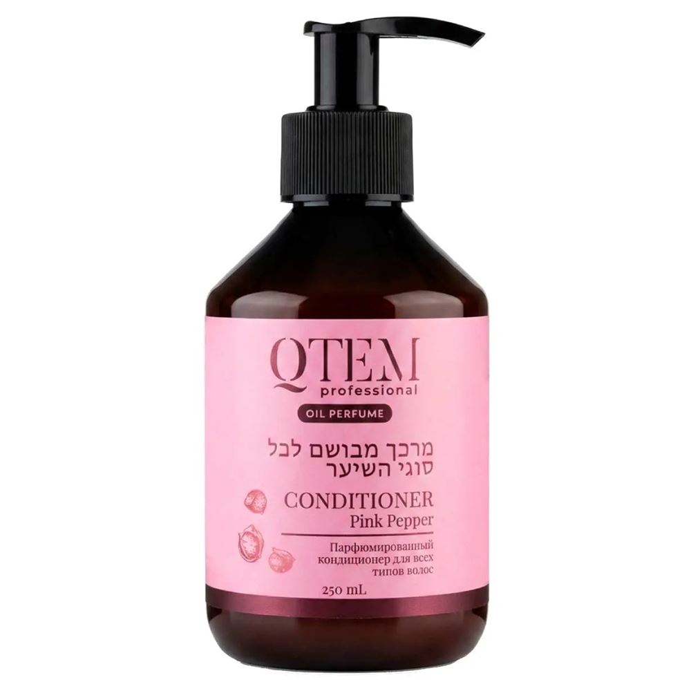 Qtem Oil Transformation Conditioner Pink Pepper Парфюмированный кондиционер для всех типов волос 
