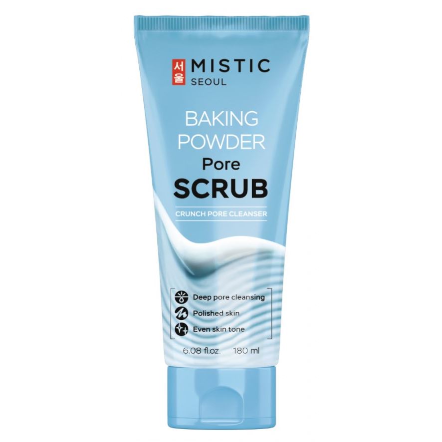 Mistic Care Baking Powder Pore Scrub Глубокоочищающий содовый скраб для лица 