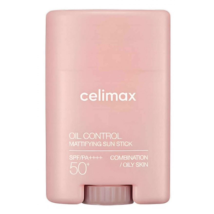 Celimax Solution Oil Control Mattifying Sun Stick SPF50+ РА++++  Солнцезащитный матирующий стик 