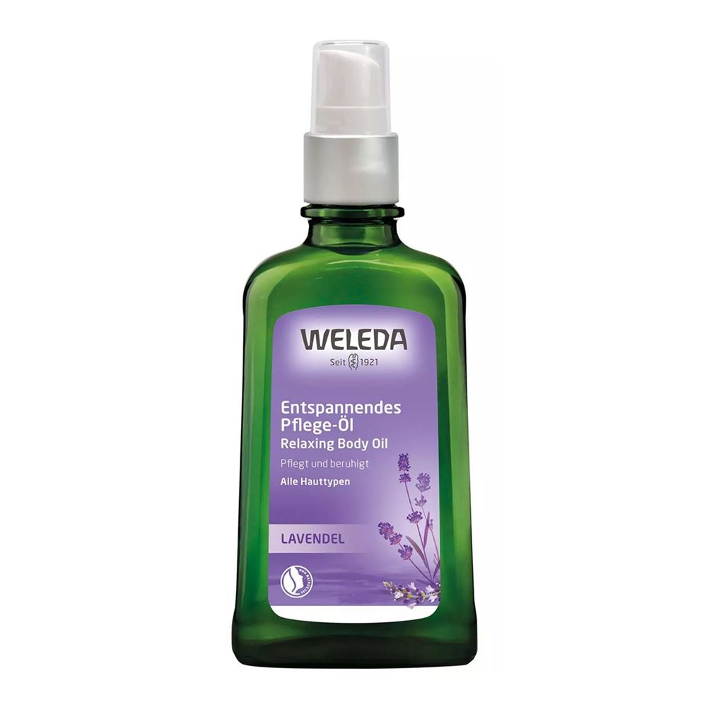 Weleda Уход за кожей тела Масло Лавандовое Лавандовое расслабляющее масло для тела 