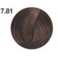 7.81  блондин коричнево-пепельный