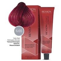6.65  Темный блондин красно-махагоновый